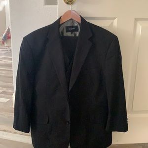 Three pieces suit black